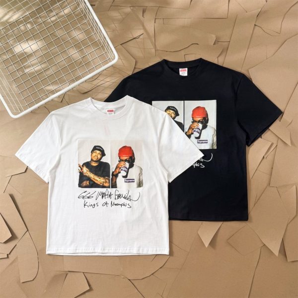 Premium Quality Supreme Short Sleeves White Cotton Classic Luxury