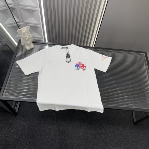 Premium Quality Chrome Hearts Short Sleeves White Print Collection