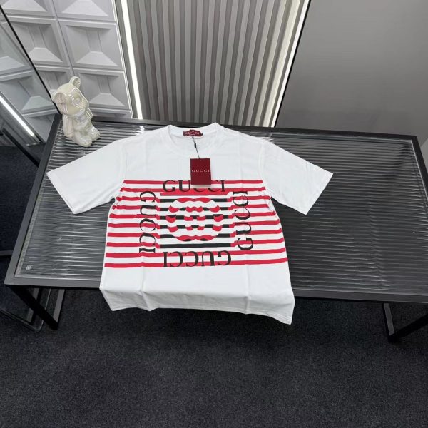 High Quality Gucci Short Sleeves Red Style