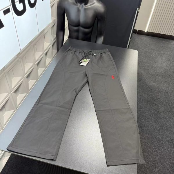 Best Selling Ralph Lauren Trousers Black Embroidered Luxury