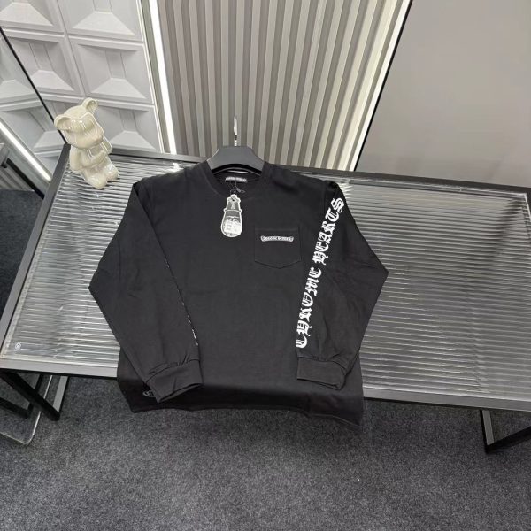 Premium Quality Chrome Hearts Long Sleeves Black Luxury