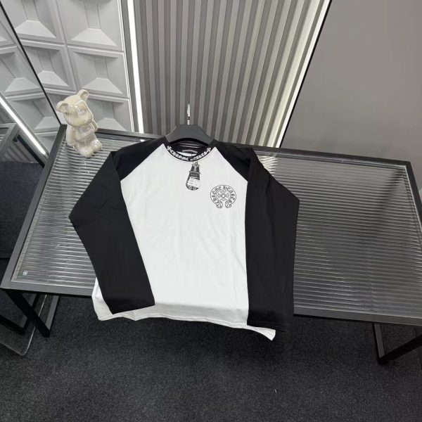 Best Selling Chrome Hearts Long Sleeves White Embroidered Luxury