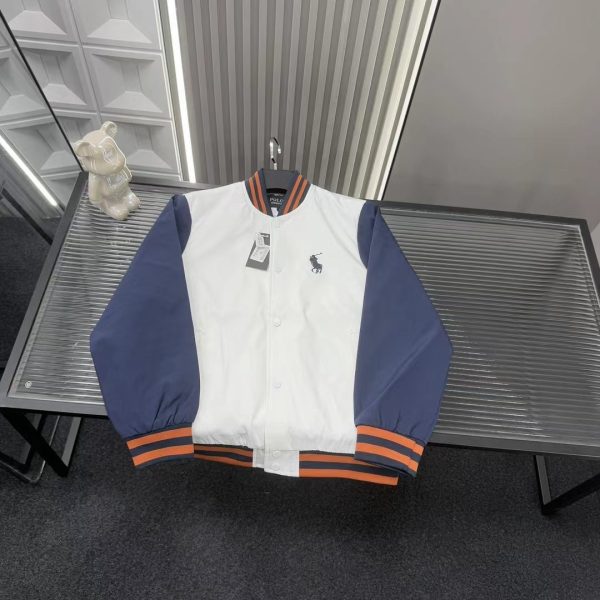 Luxury Ralph Lauren Jackets White Embroidered Collection