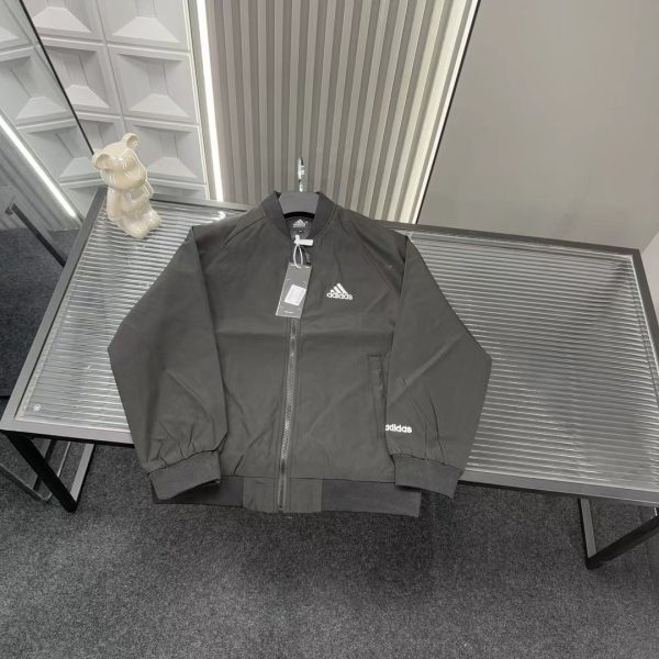 Best Selling Adidas Jackets Black Logo Style