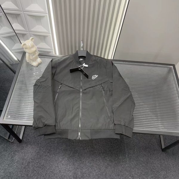Premium Nike Coat Black Minimalist Style