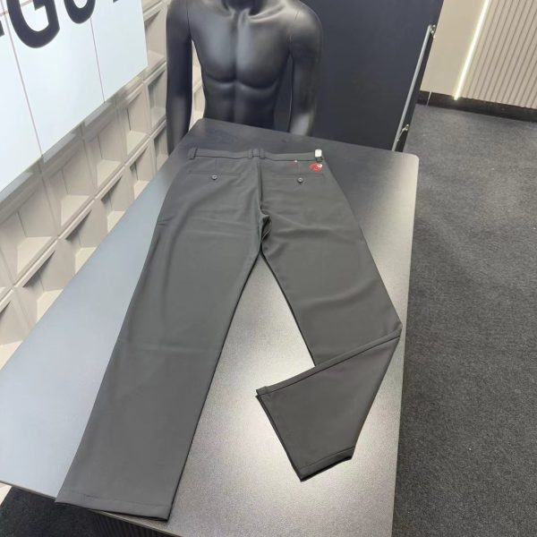 Premium Quality Mammoth Trousers Black Silk Embroidered Style