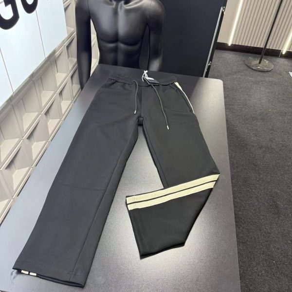 High Quality Prada Casual Pants Black Casual Style
