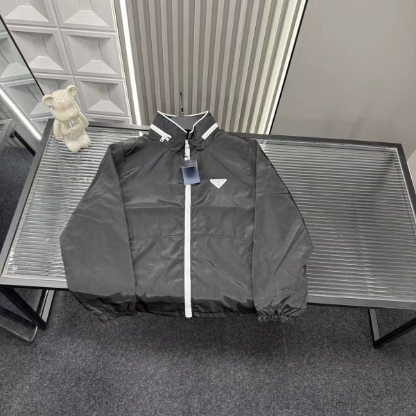 Best Selling Prada Coat White Luxury
