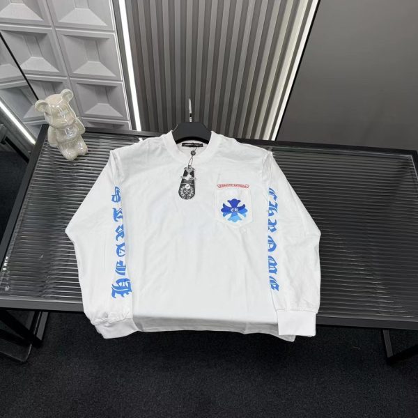 High Quality Chrome Hearts Sweatshirts White Luxury