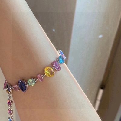 Premium Quality Swarovski Bracelet Rainbow Classic Collection