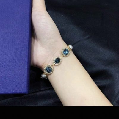 High Quality Swarovski Bracelets Blue Vintage Collection