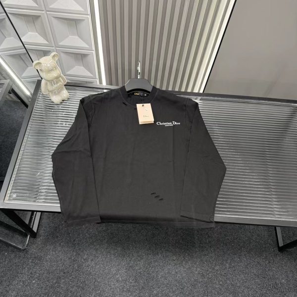 Luxury Dior Long Sleeves Black Style