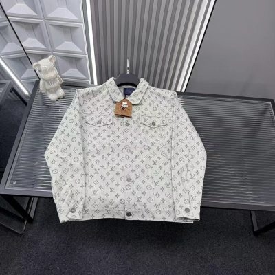 Best Selling Louis Vuitton Jackets White Denim Monogram Collection