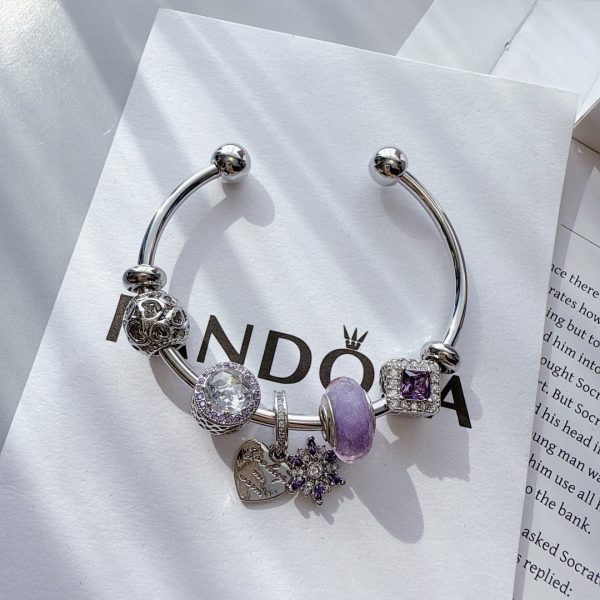 Best Selling Pandora Bracelets Purple Elegant Luxury