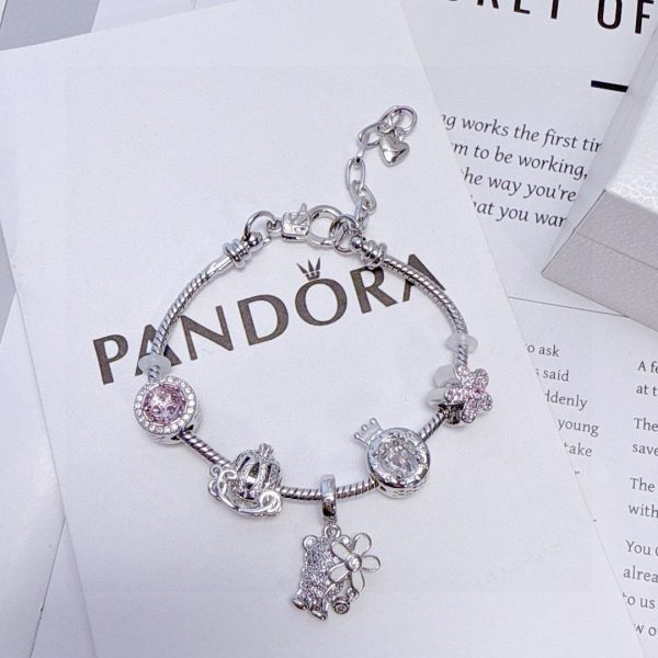 Luxury Express Bracelet Pink Elegant Style
