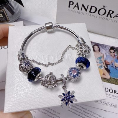 Luxury Pandora Bracelets Blue Collection