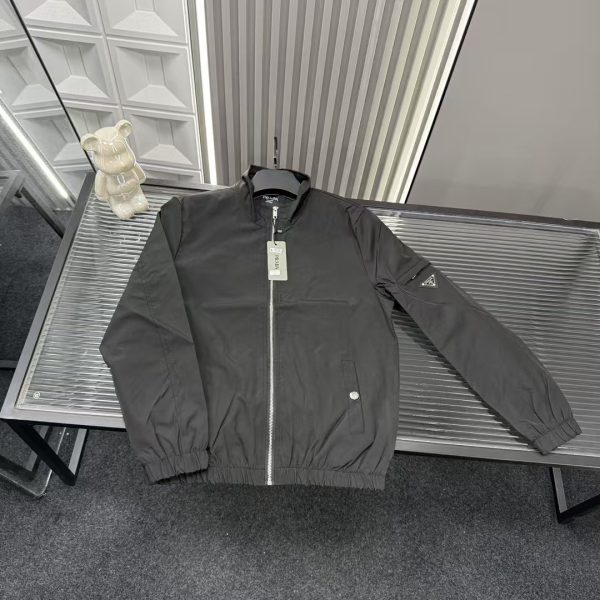 Premium Prada Coat Black Style