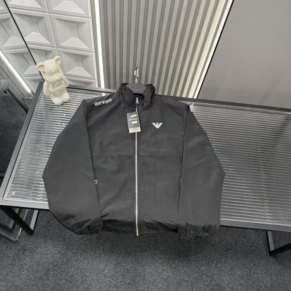 Luxury Armani Coat Black Collection