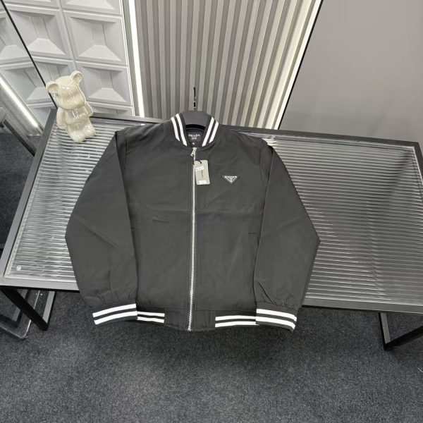 Premium Prada Jackets Black Style