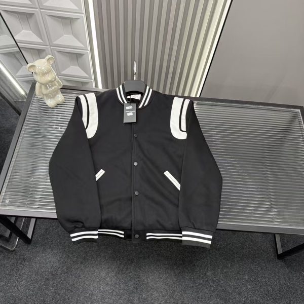 Premium Quality Yves Saint Laurent Jackets Black Luxury