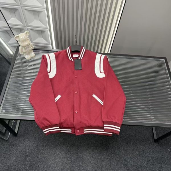Luxury Yves Saint Laurent Jackets Red Style