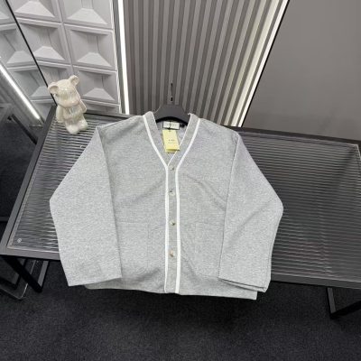 Best Selling Gucci Coat Gray Minimalist Style