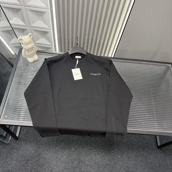 Luxury Dior Long Sleeves Black Collection