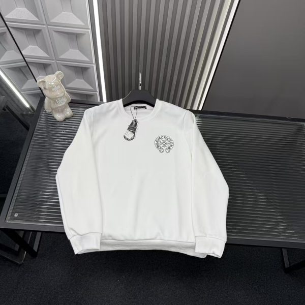Premium Chrome Hearts Sweatshirts White Logo Style