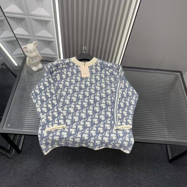 Luxury Dior Sweater Blue Luxury