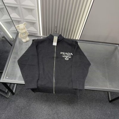 Luxury Prada Jackets Black Style