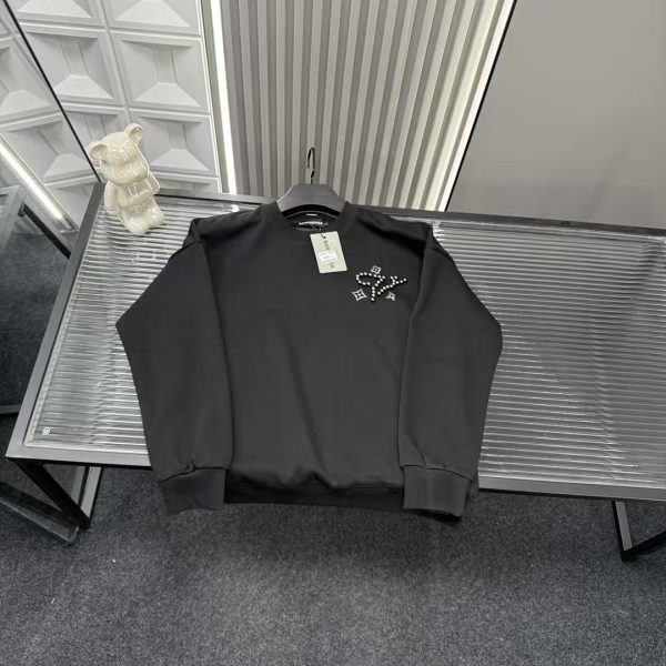 Luxury Louis Vuitton Sweatshirts Yellow Leather Style