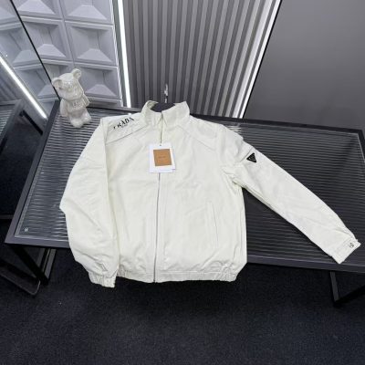 Best Selling Prada Jackets White Luxury