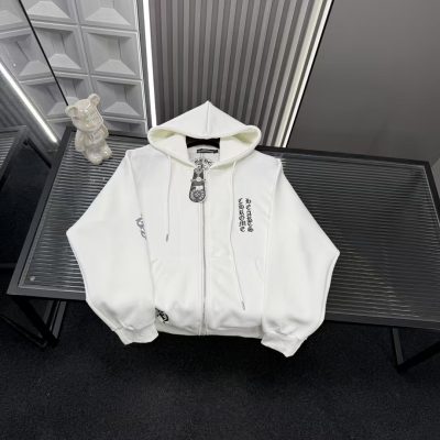 Luxury Chrome Hearts Sweatshirt White Style