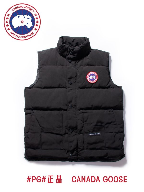 Luxury Canada Goose Down Jackets White Nylon Collection
