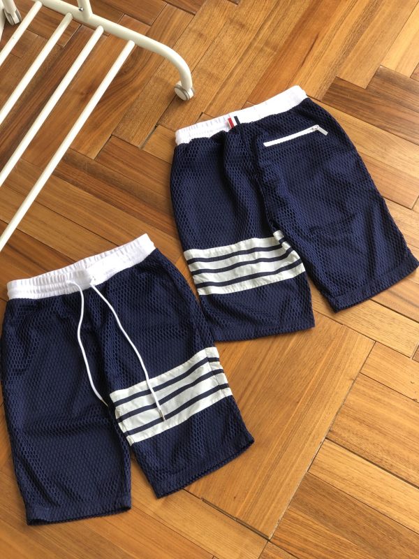 Luxury Thom Browne Shorts Navy Casual Luxury