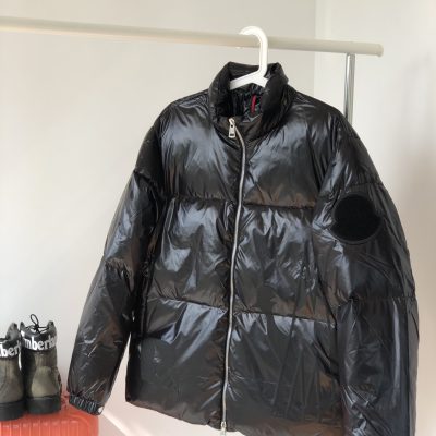 Luxury Moncler Down Jackets Black Print Luxury