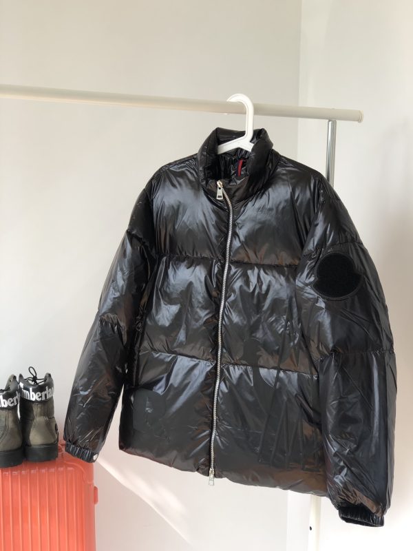 Luxury Moncler Down Jackets Black Print Luxury