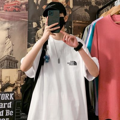 Best Selling The North Face Short Sleeves Black Cotton Classic Luxury