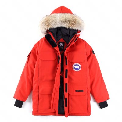 High Quality Canada Goose Jackets Red Fleece Classic Collection