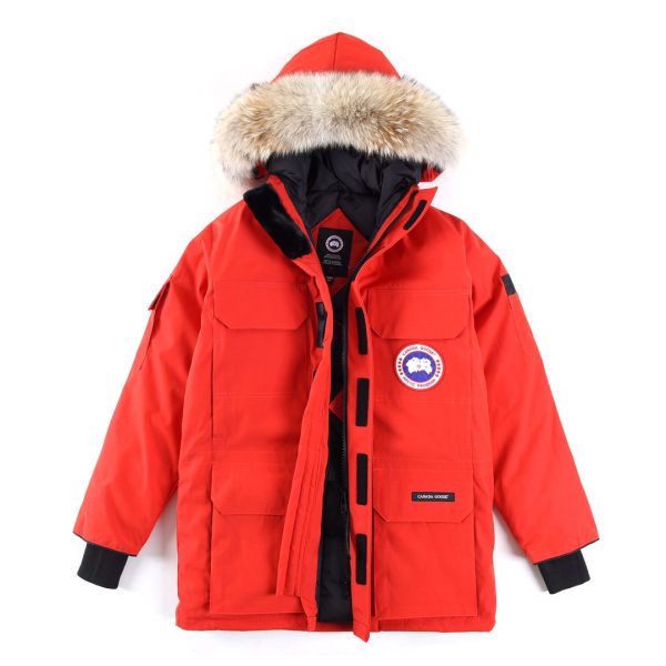 High Quality Canada Goose Jackets Red Fleece Classic Collection