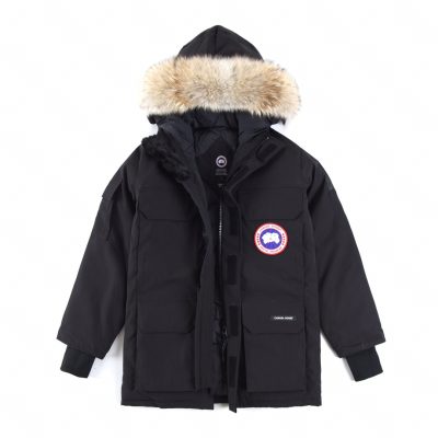Premium Quality Canada Goose Jackets Black Classic Luxury
