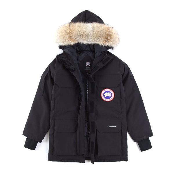 Premium Quality Canada Goose Jackets Black Classic Luxury