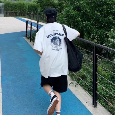 Premium Quality The North Face Short Sleeves Black Embroidery Style