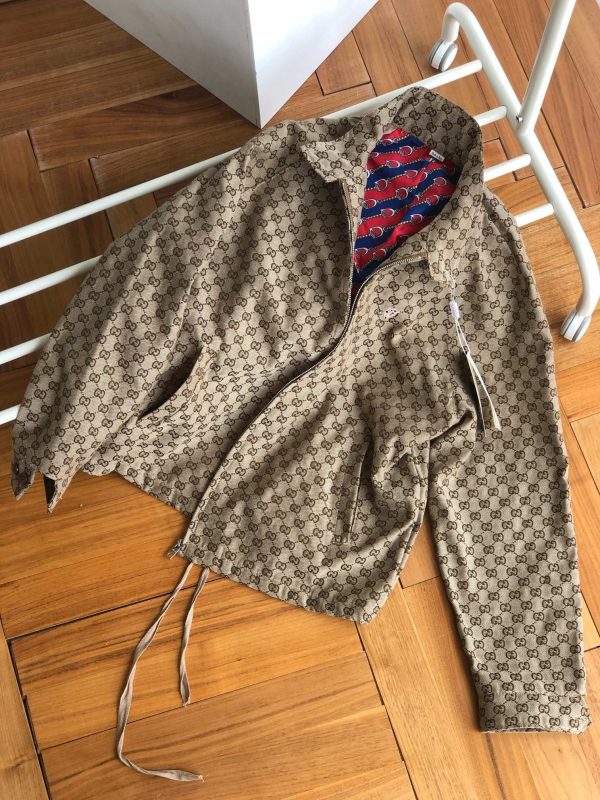 Premium Gucci Coat Silk Print Style
