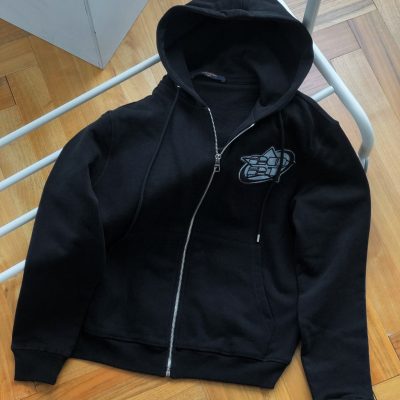 Best Selling Louis Vuitton Sweatshirts Black Denim Monogram Style