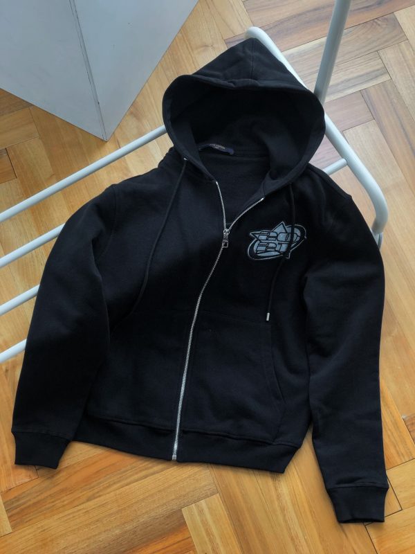 Best Selling Louis Vuitton Sweatshirts Black Denim Monogram Style
