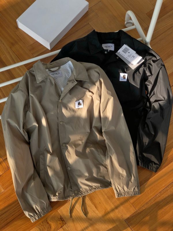 Best Selling Carhartt Jacket Black Polyester Print Collection
