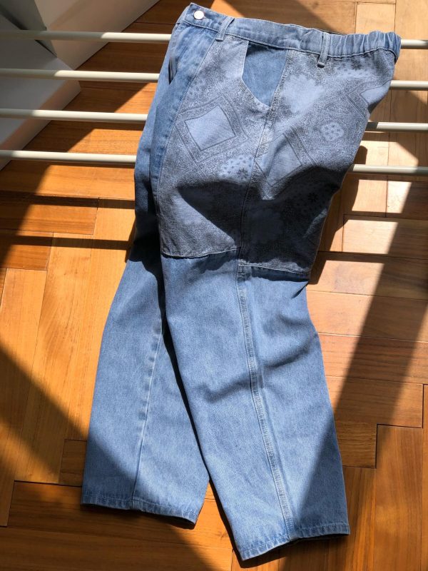 Premium Quality The North Face Jeans Blue Style
