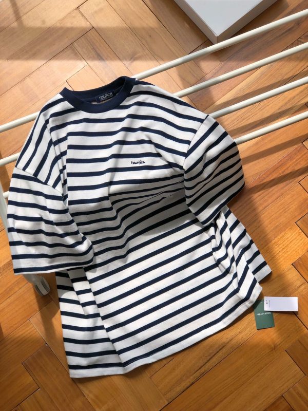 Luxury Nautica Short Sleeves Stripe Collection