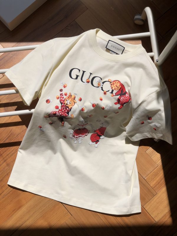 Best Selling Gucci Short Sleeves Print Style